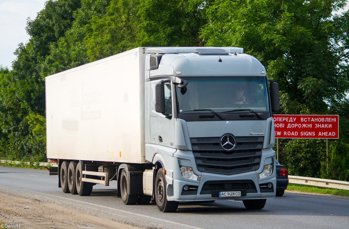 Волынская область, № АС 1428 СО — Mercedes-Benz Actros ('2011) 1845