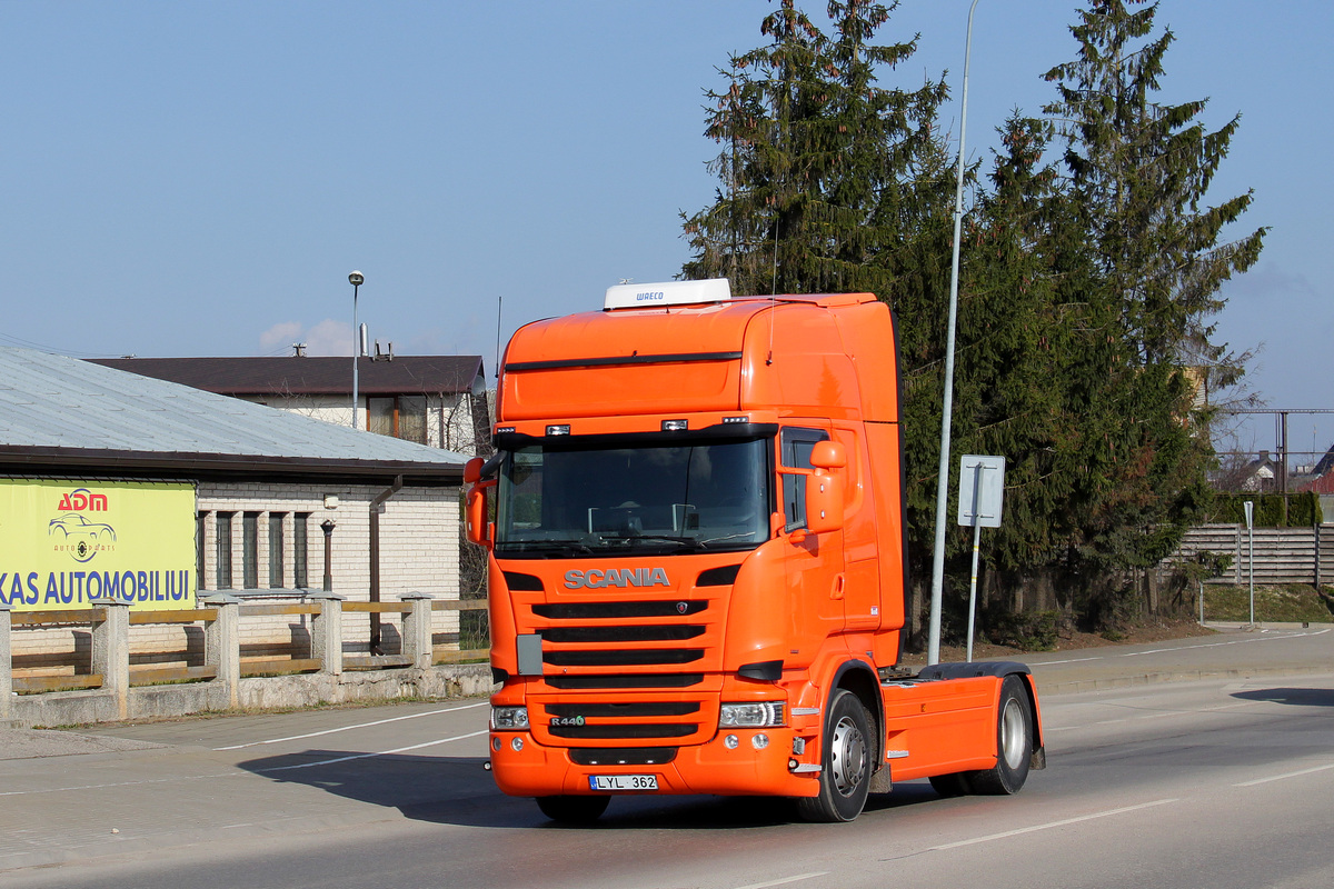 Литва, № LYL 362 — Scania ('2013) R440