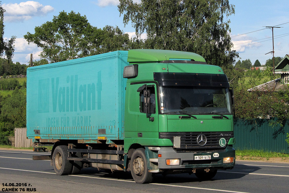 Ярославская область, № Р 109 ТЕ 76 — Mercedes-Benz Actros ('1997)