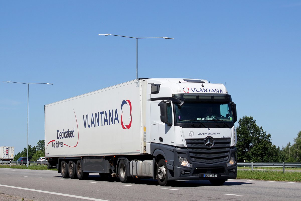 Литва, № HOV 633 — Mercedes-Benz Actros ('2011) 1845