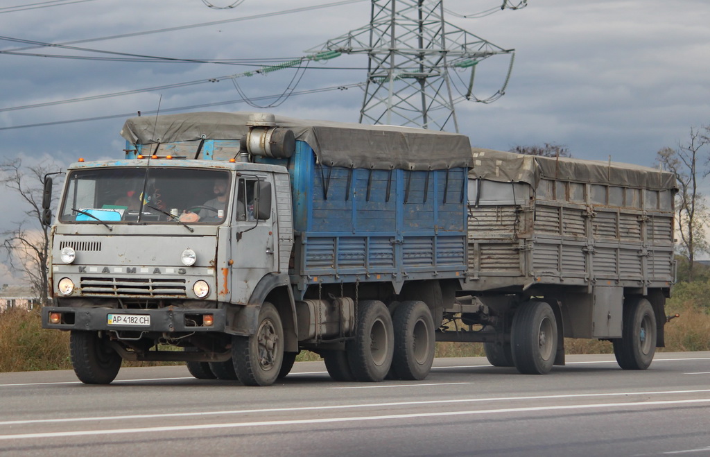 Запорожская область, № АР 4182 СН — КамАЗ-5320