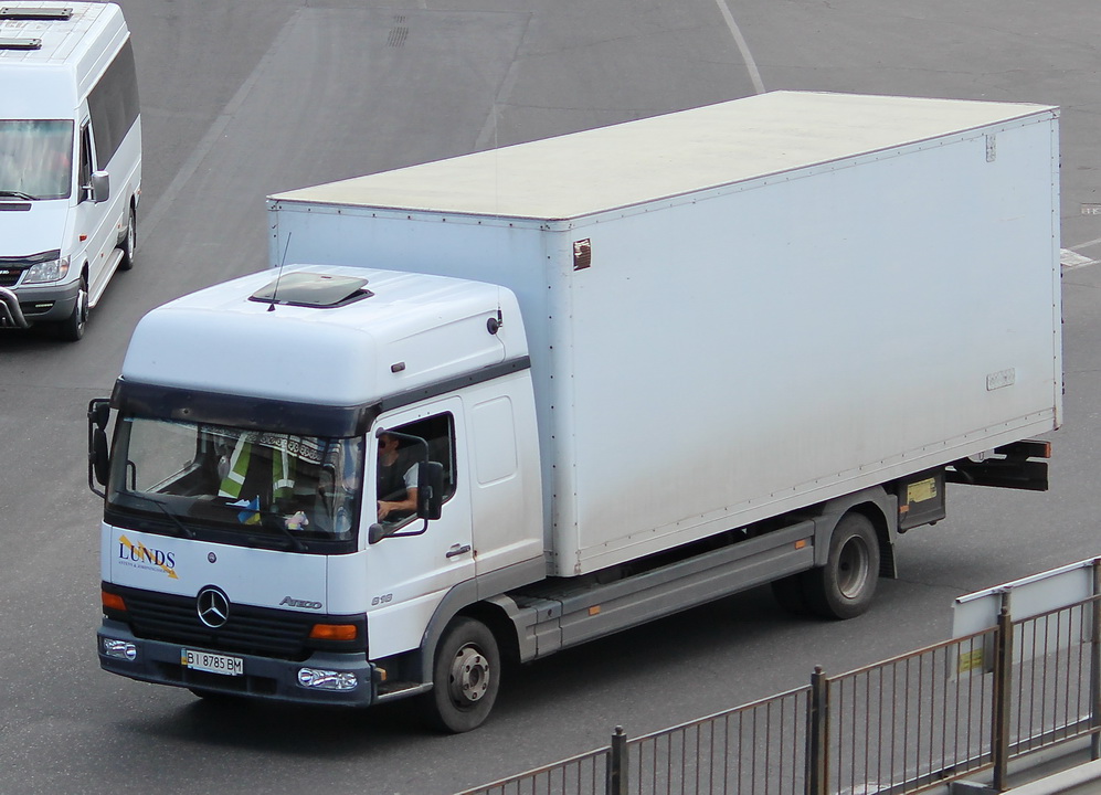 Полтавская область, № ВІ 8785 ВМ — Mercedes-Benz Atego 818