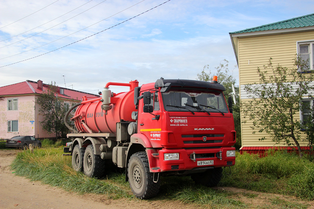 Ненецкий автономный округ, № А 814 АО 83 — КамАЗ-43118-50