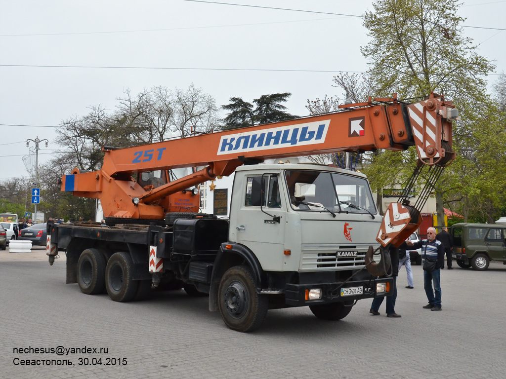 Севастополь, № СН 3406 АВ — КамАЗ-55111-15 [55111R]