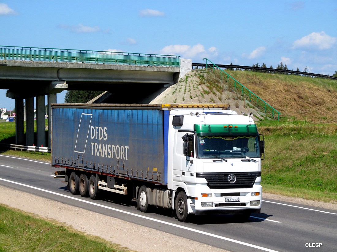 Брянская область, № О 657 РН 98 — Mercedes-Benz Actros ('1997) 1843