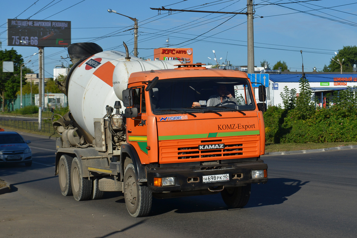 Калужская область, № Н 698 РК 40 — КамАЗ-65115-62