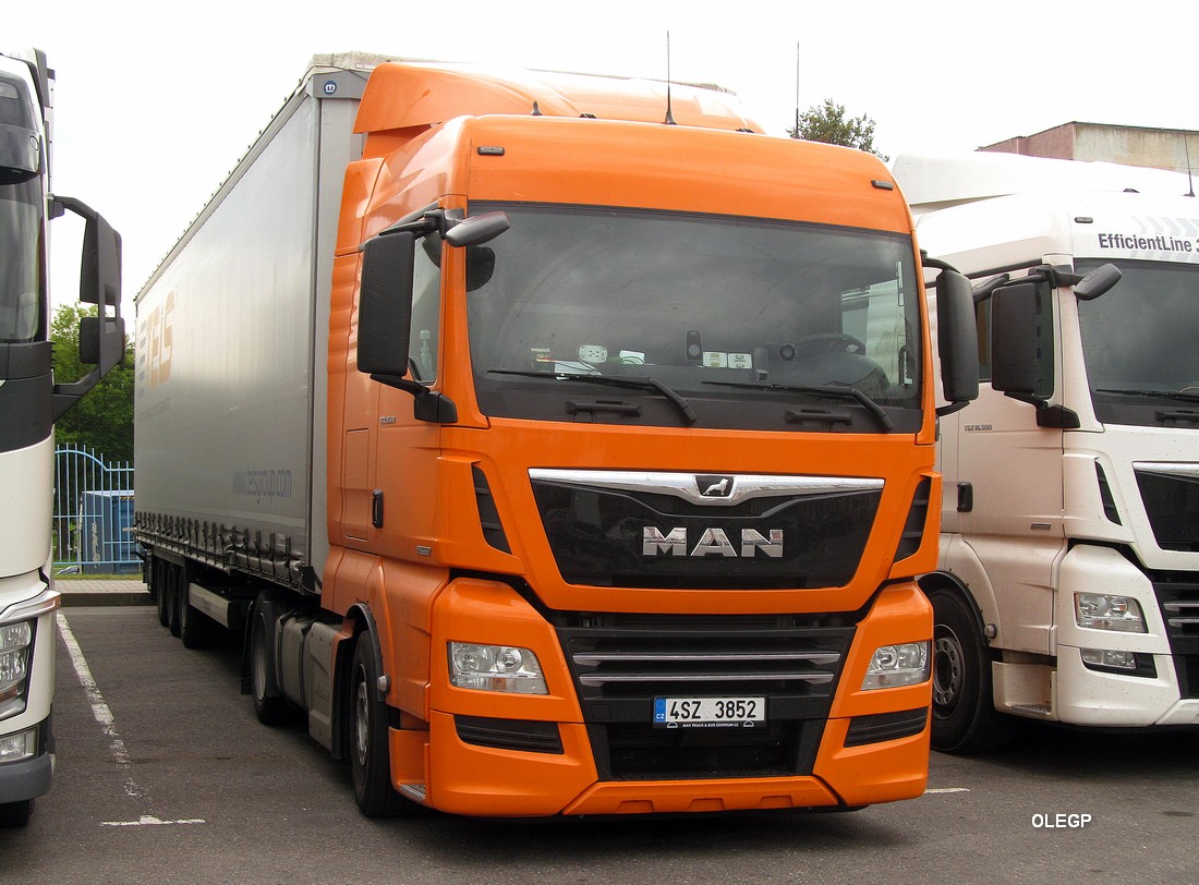 Чехия, № 4SZ 3852 — MAN TGX ('2016) 18.510