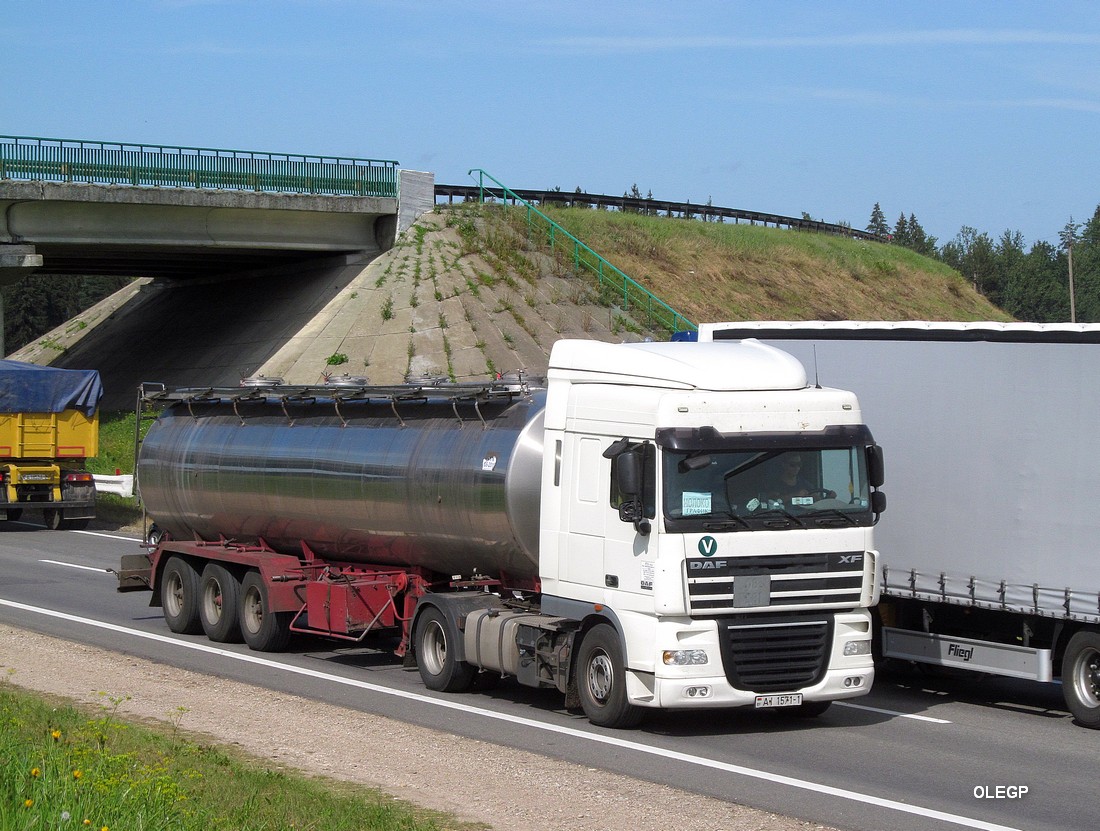 Брестская область, № АІ 1571-1 — DAF XF105 FT