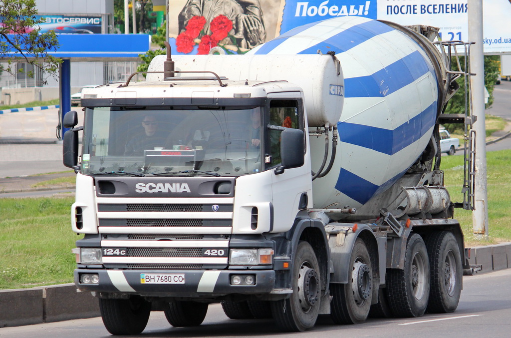 Одесская область, № ВН 7680 СО — Scania ('1996) R124C