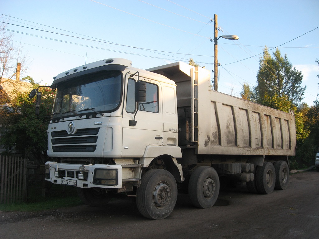 Тверская область, № К 572 ОУ 69 — Shaanxi Shacman F3000 SX331x