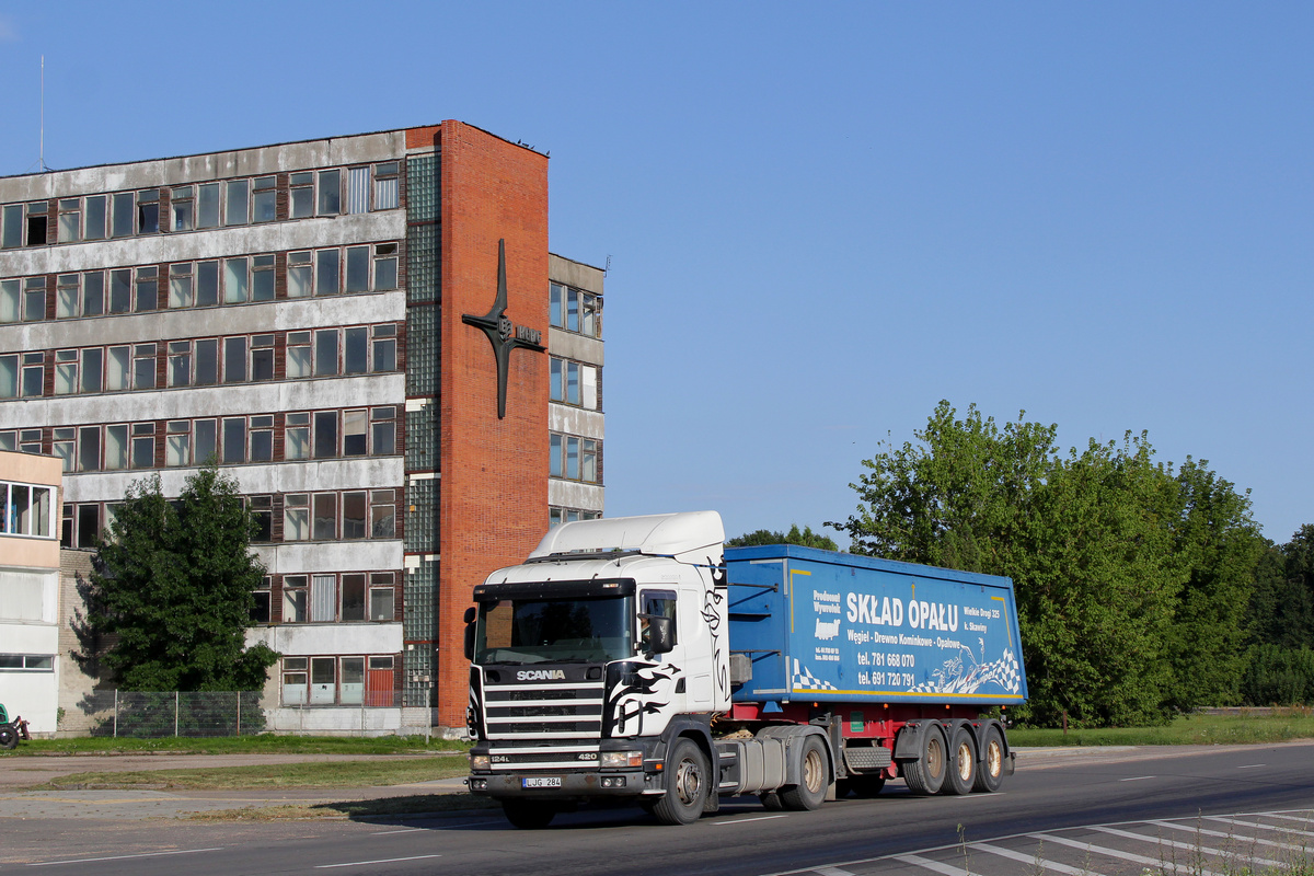 Литва, № LJG 284 — Scania ('1996) R124L