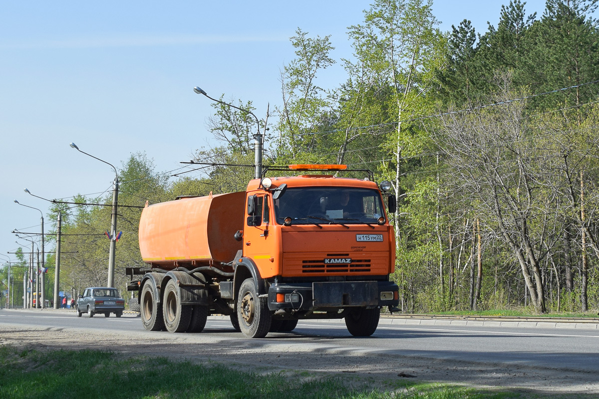 Алтайский край, № Н 115 УМ 22 — КамАЗ-65115-D3