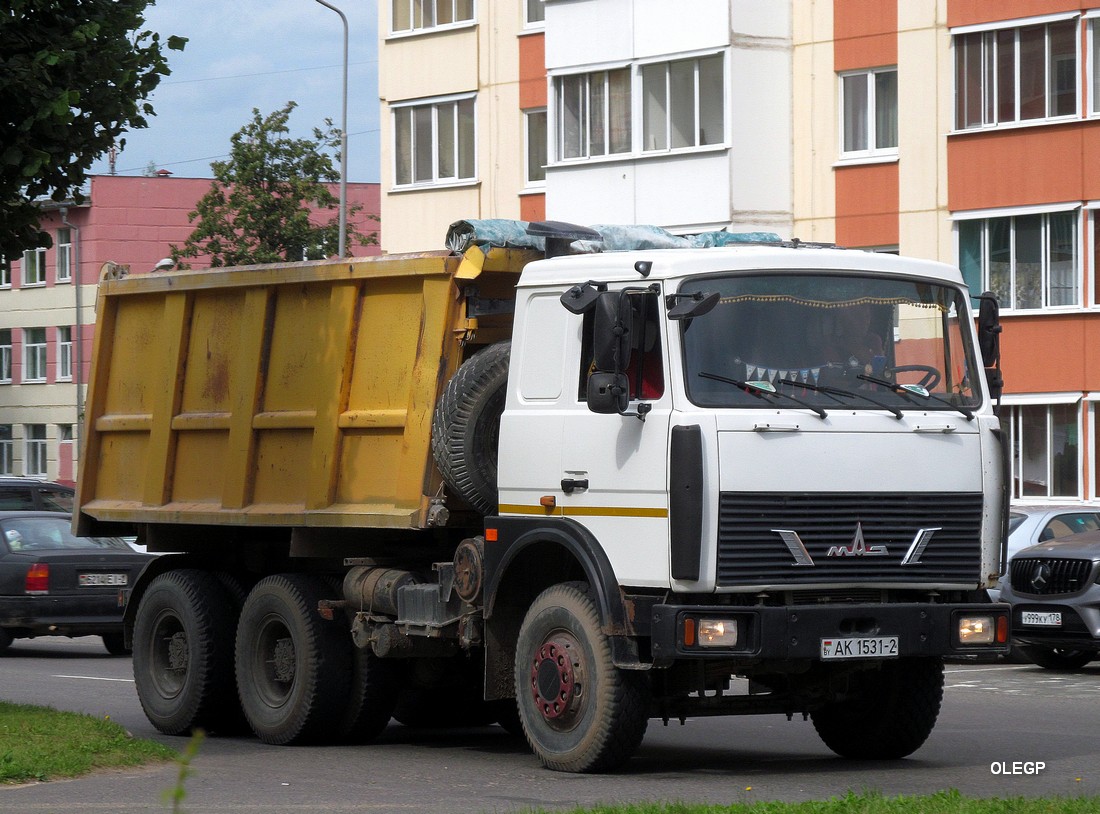 Витебская область, № АК 1531-2 — МАЗ-5516 (общая модель)