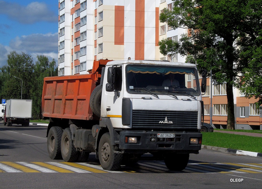 Витебская область, № АЕ 3840-2 — МАЗ-6501 (общая модель)