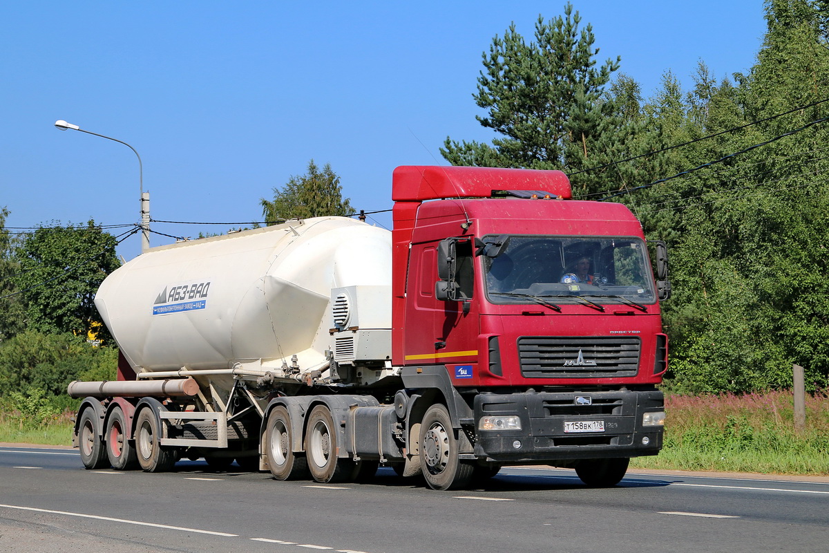 Санкт-Петербург, № Т 158 ВК 178 — МАЗ-6430B9