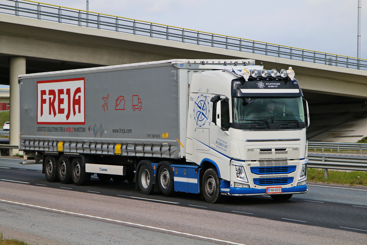 Финляндия, № FNH-853 — Volvo ('2012) FH-Series