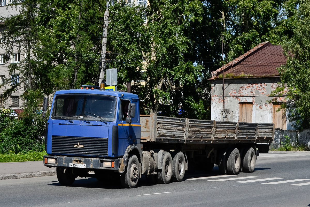 Архангельская область, № Н 154 НС 29 — МАЗ-64229