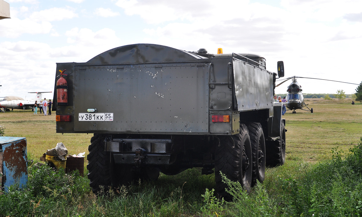 Омская область, № У 381 КК 55 — Урал-375Е