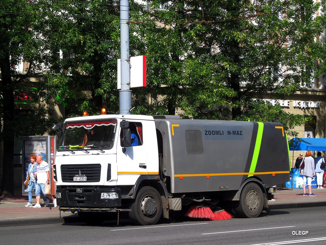 Могилёвская область, № АІ 4535-6 — МАЗ-5340 (общая модель)