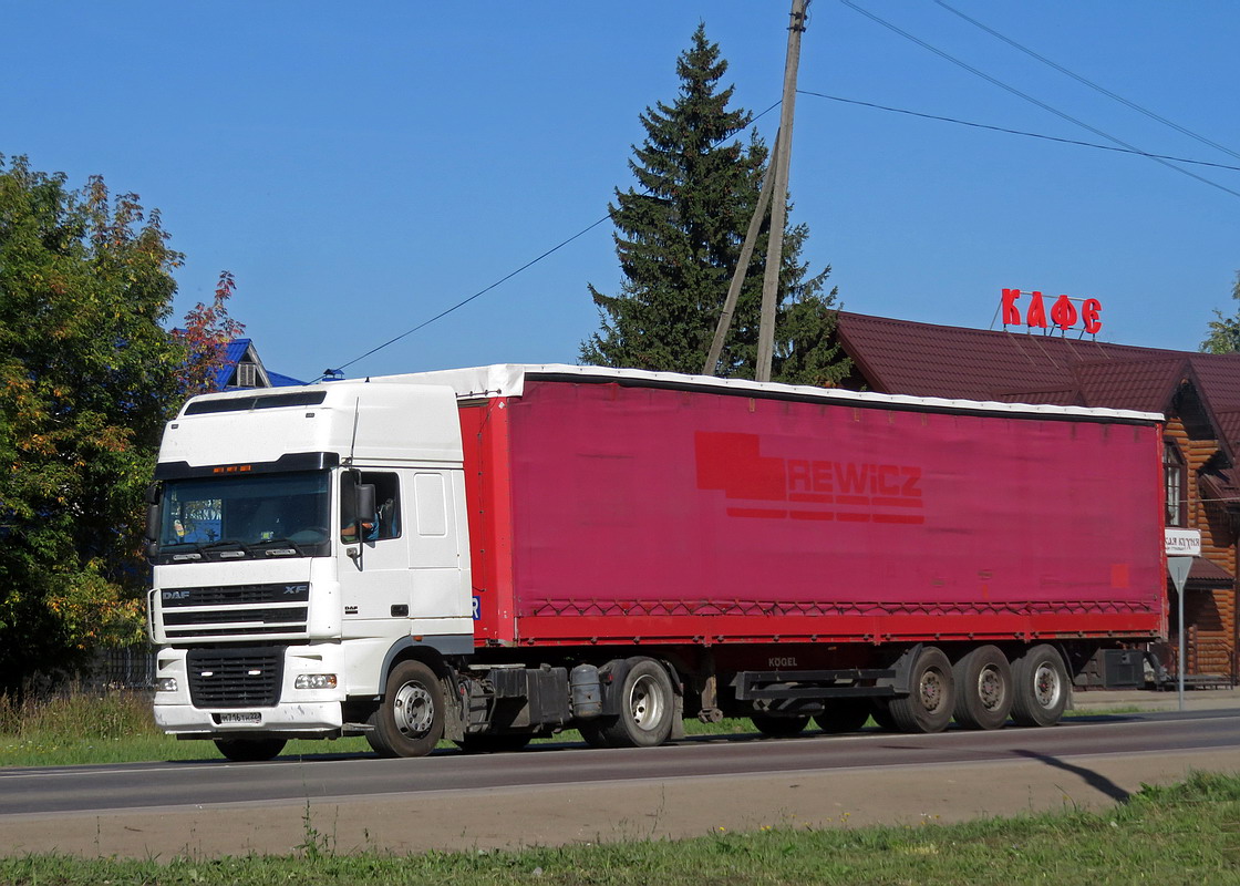 Алтайский край, № М 716 ТН 22 — DAF XF95 FT