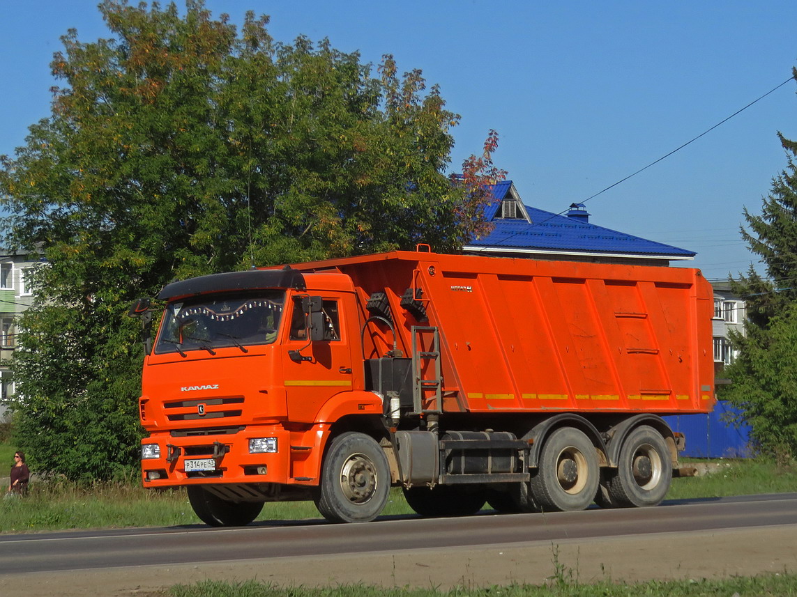 Кировская область, № Р 314 РЕ 43 — КамАЗ-6520-53