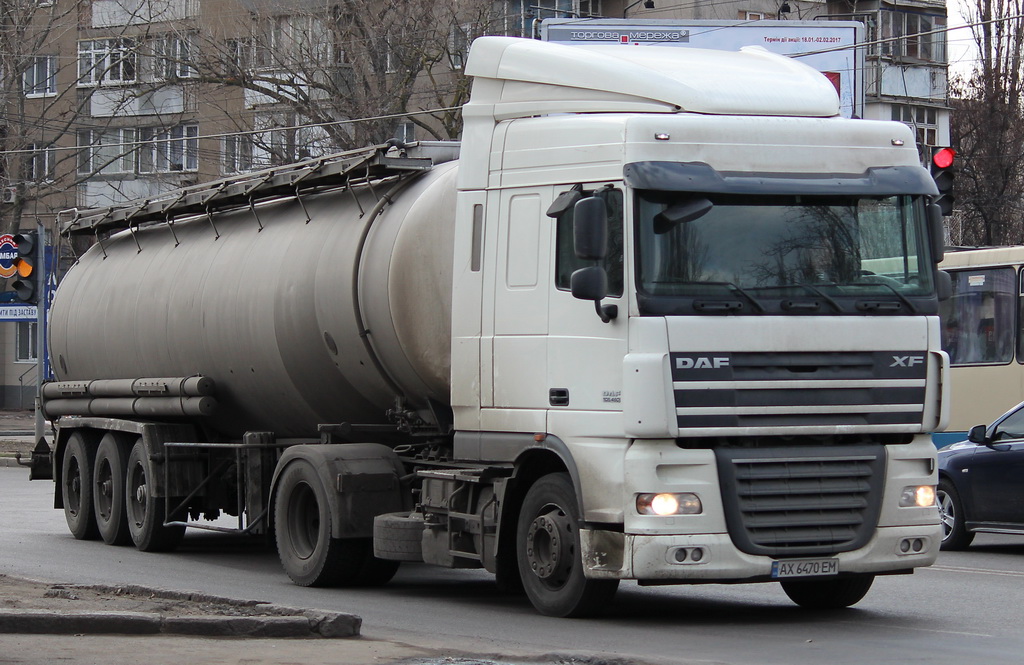 Харьковская область, № AX 6470 EM — DAF XF105 FT