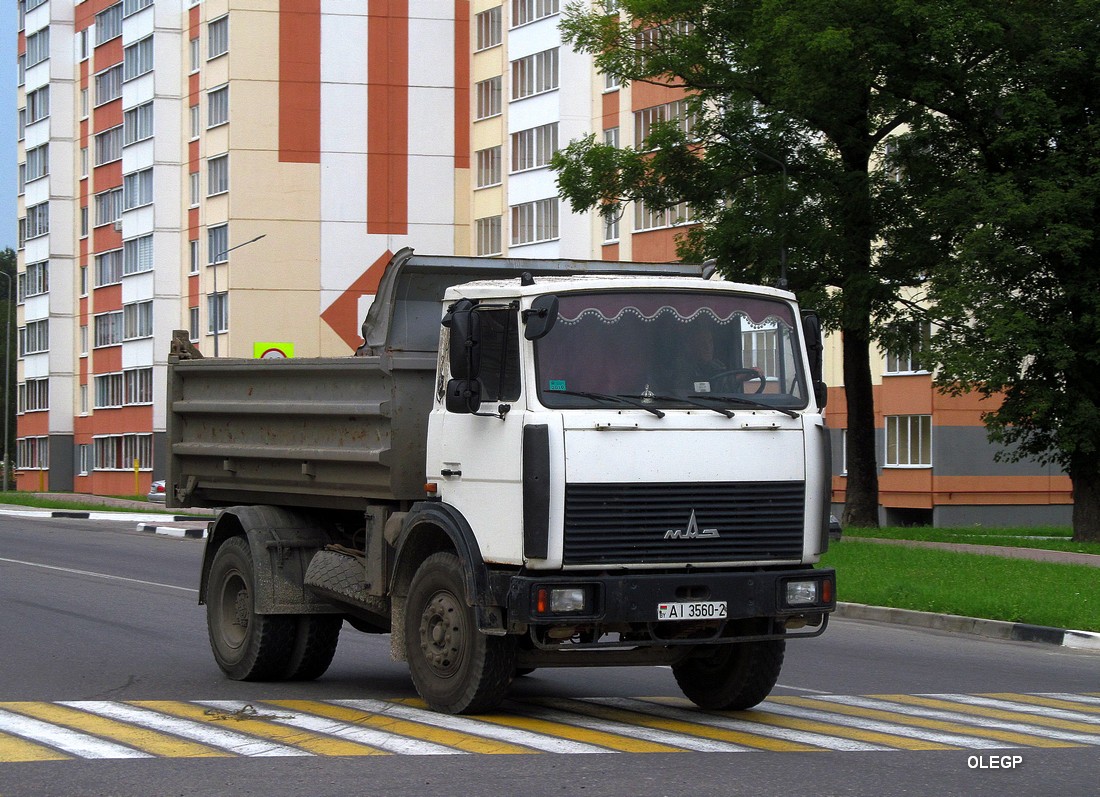 Витебская область, № АІ 3560-2 — МАЗ-5551 (общая модель)