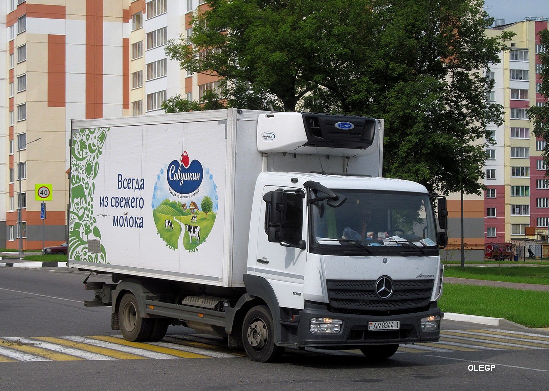 Брестская область, № АМ 8344-1 — Mercedes-Benz Atego 1018