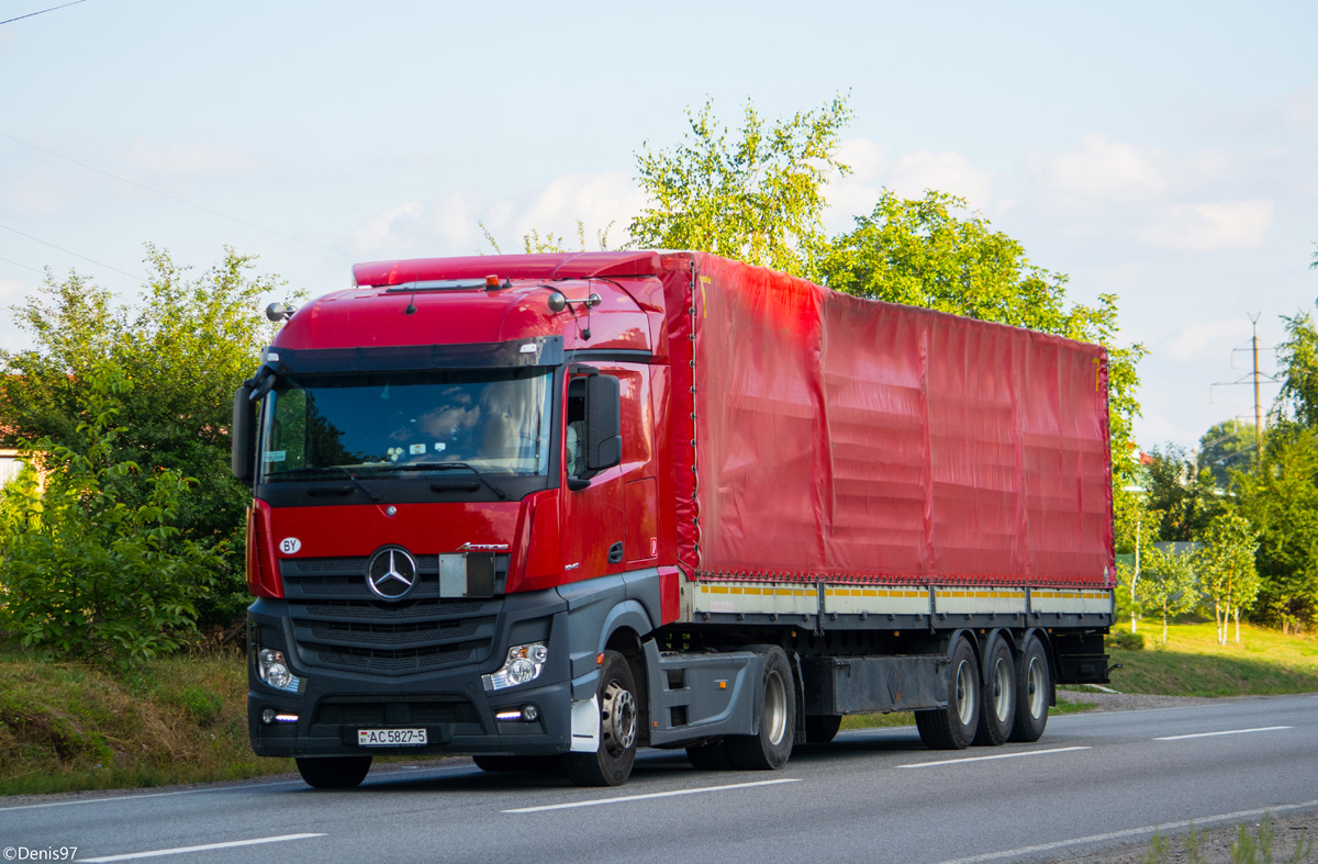 Минская область, № АС 5827-5 — Mercedes-Benz Actros ('2011) 1845