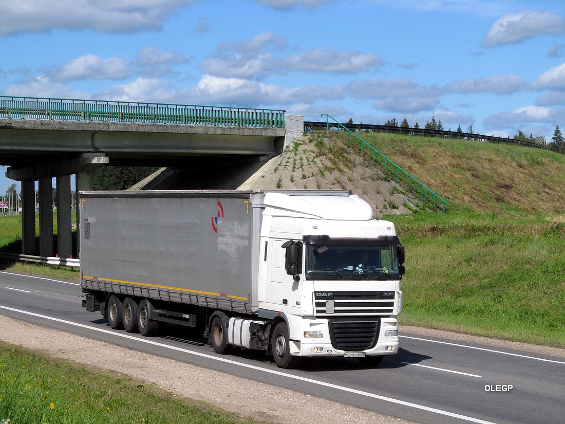 Брянская область, № М 216 КВ 32 — DAF XF105 FT