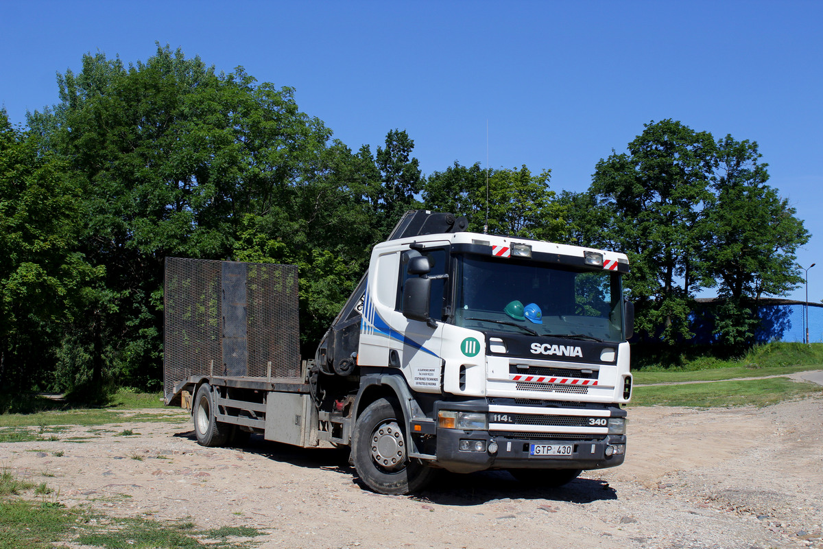 Литва, № GTP 430 — Scania ('1996) P114L