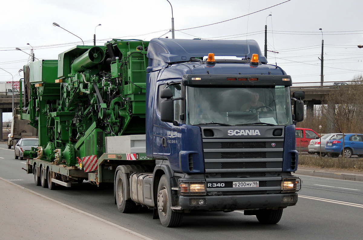 Санкт-Петербург, № В 200 МУ 98 — Scania ('1996, общая модель)