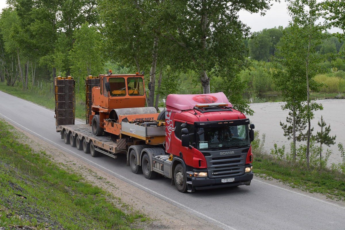 Алтайский край, № Т 719 ТО 22 — Scania ('2004) P420