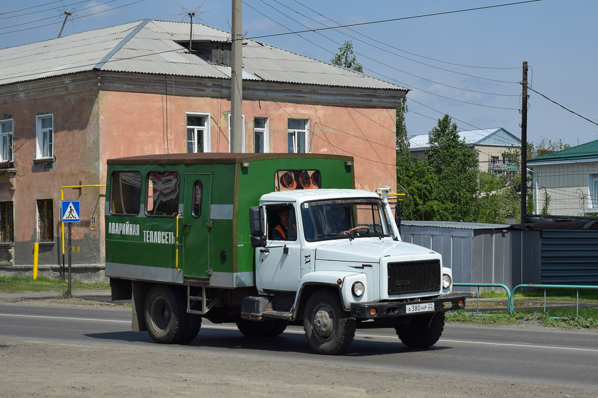 Алтайский край, № А 380 НР 22 — ГАЗ-3309