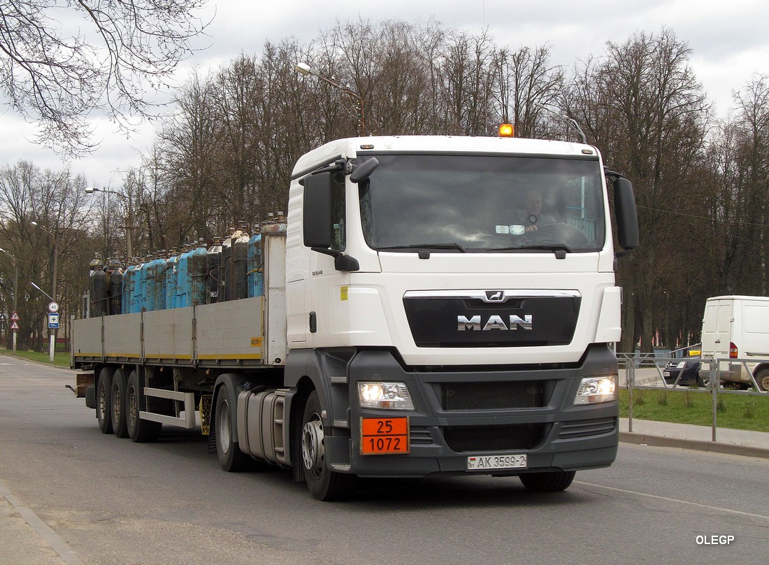 Витебская область, № АК 3599-2 — MAN TGX ('2007) 18.440