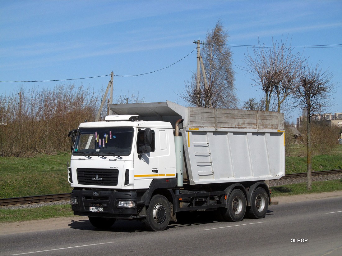 Витебская область, № АК 3887-2 — МАЗ-6501 (общая модель)