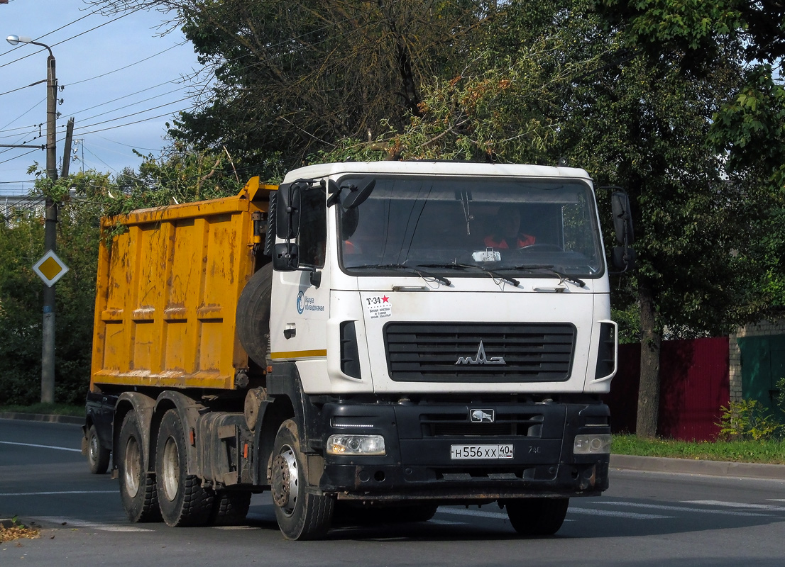 Калужская область, № Н 556 ХХ 40 — МАЗ-6501B5