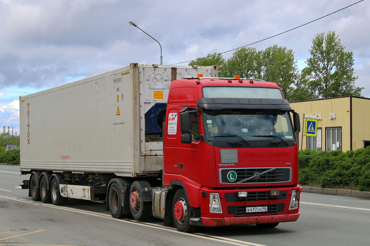 Санкт-Петербург, № В 417 СН 98 — Volvo ('2002) FH12.480