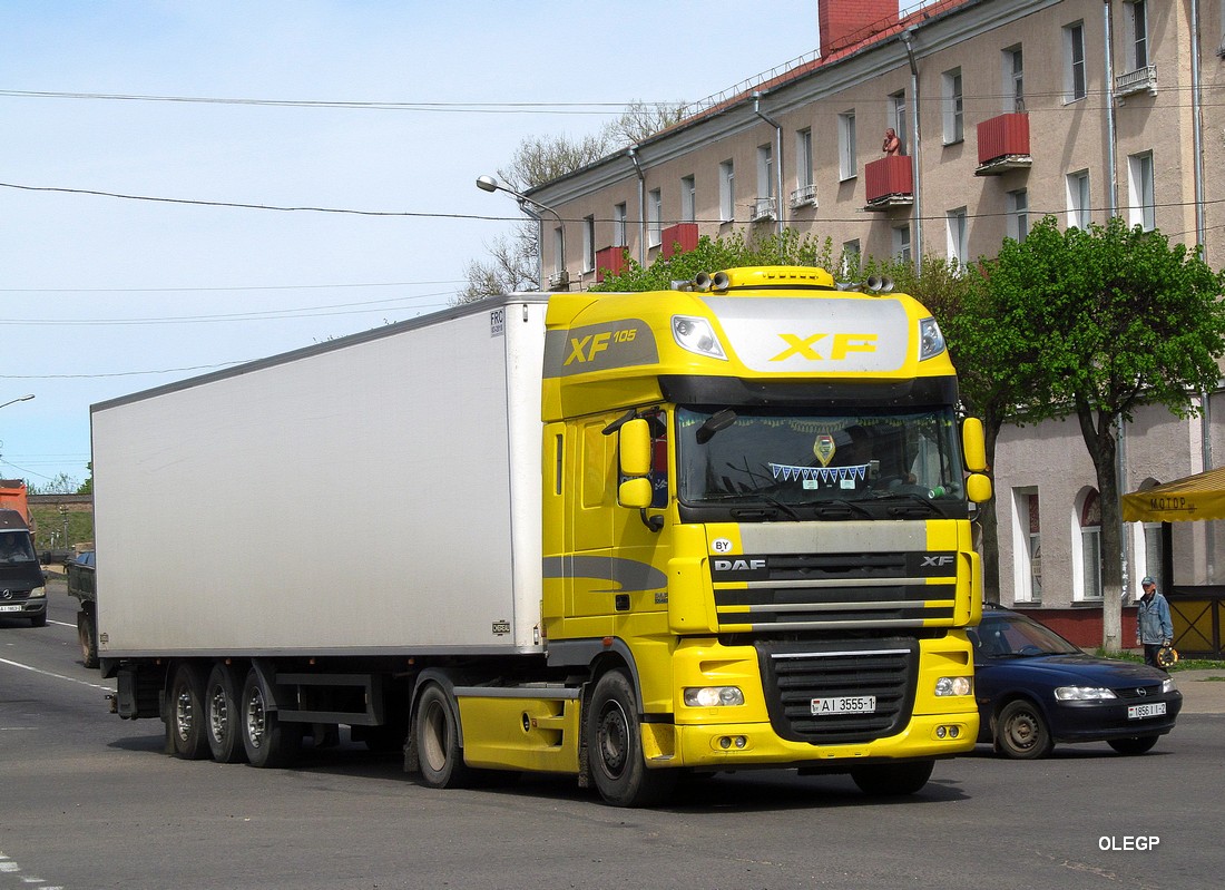 Брестская область, № АІ 3555-1 — DAF XF105 FT