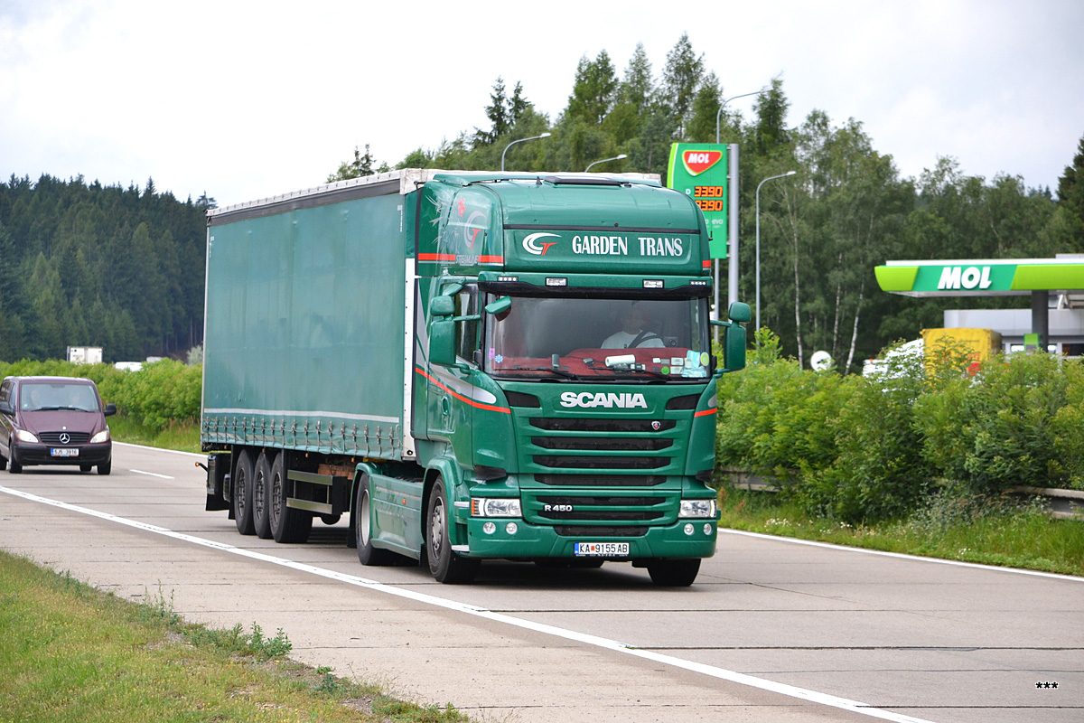 Северная Македония, № KA 9155 AB — Scania ('2013) R450