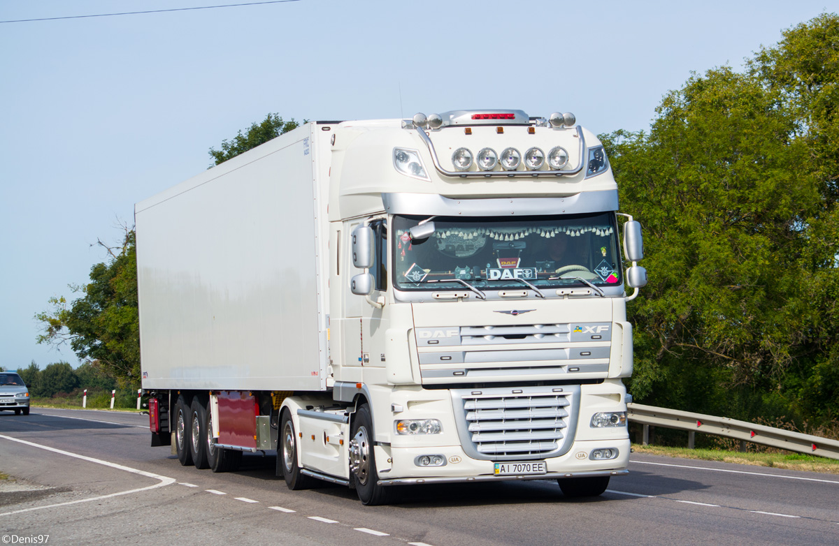 Киевская область, № АІ 7070 ЕЕ — DAF XF105 FT