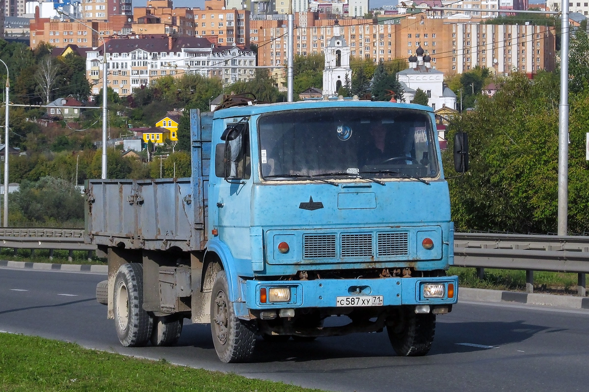 Тульская область, № С 587 ХУ 71 — МАЗ-53371