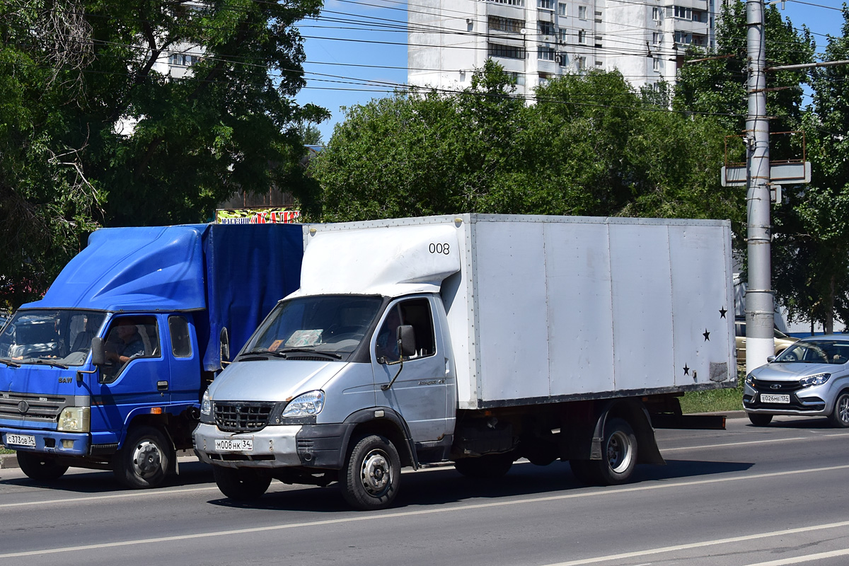 Волгоградская область, № М 008 НК 34 — ГАЗ-331041 "Валдай"