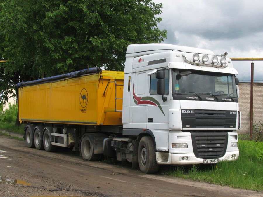 Витебская область, № АІ 9345-2 — DAF XF105 FT