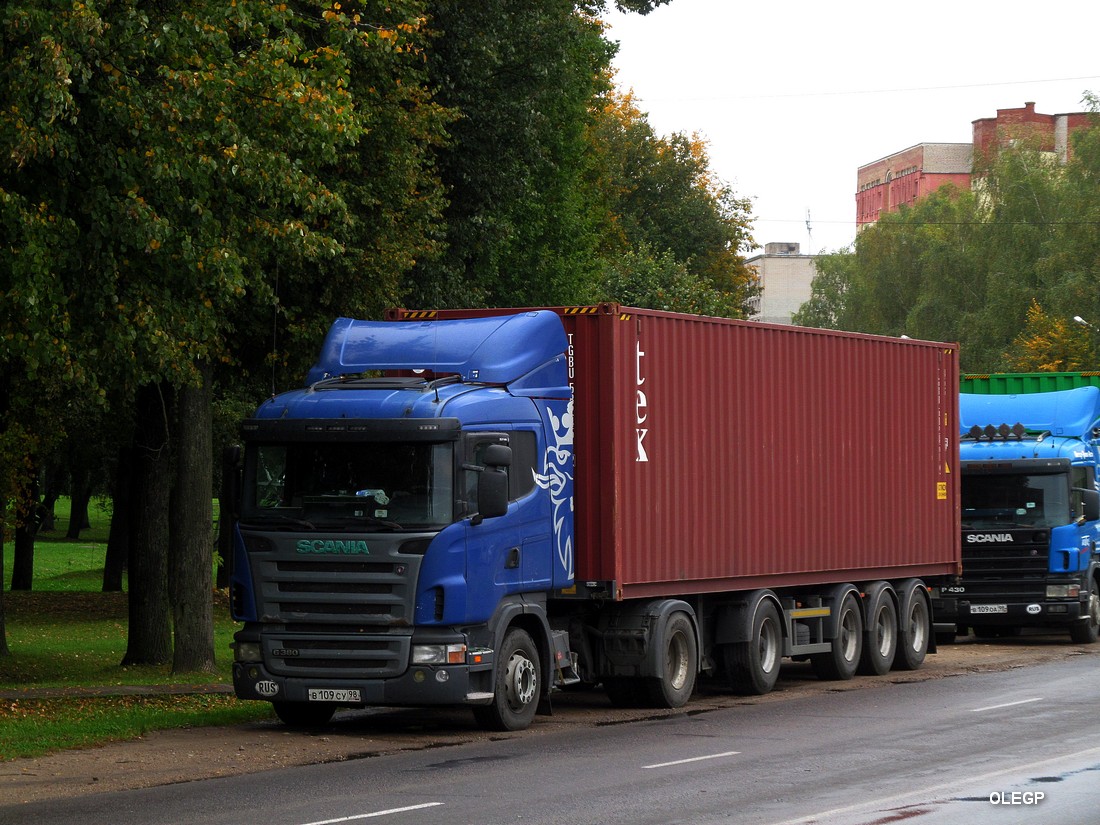 Санкт-Петербург, № В 109 СУ 98 — Scania ('2004) G380