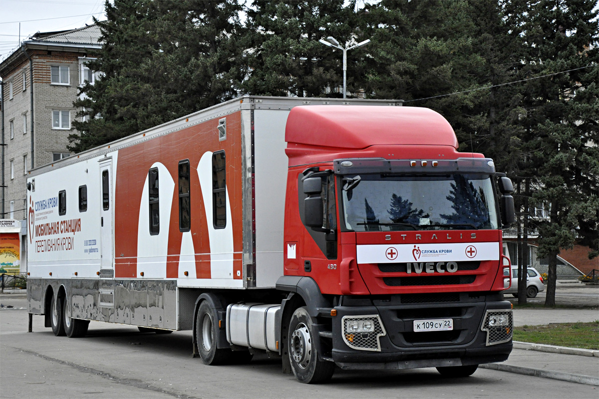 Алтайский край, № К 109 СУ 22 — IVECO Stralis ('2007) 430