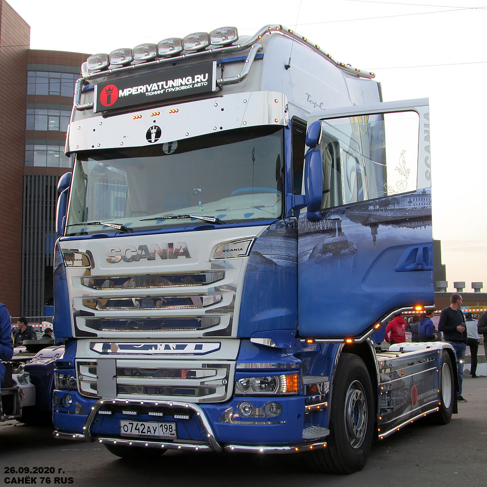 Санкт-Петербург, № О 742 АУ 198 — Scania ('2013) R440