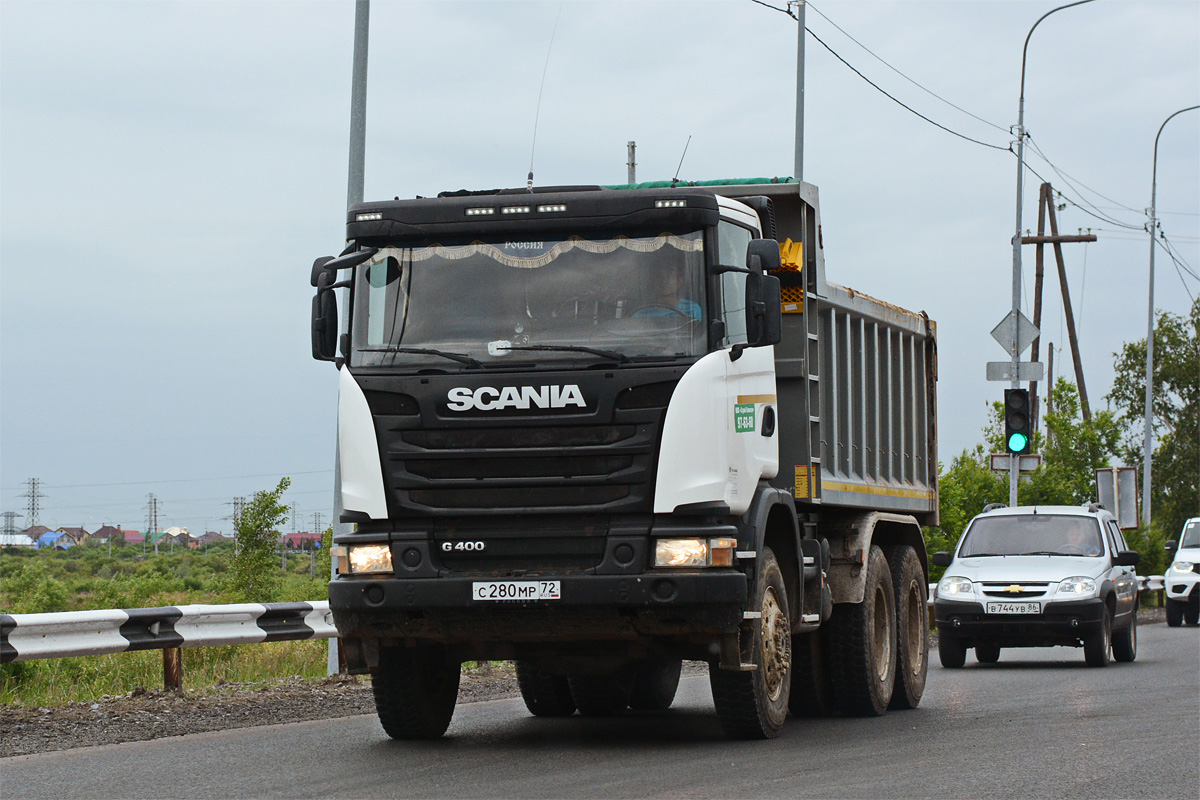 Тюменская область, № С 280 МР 72 — Scania ('2013) G400