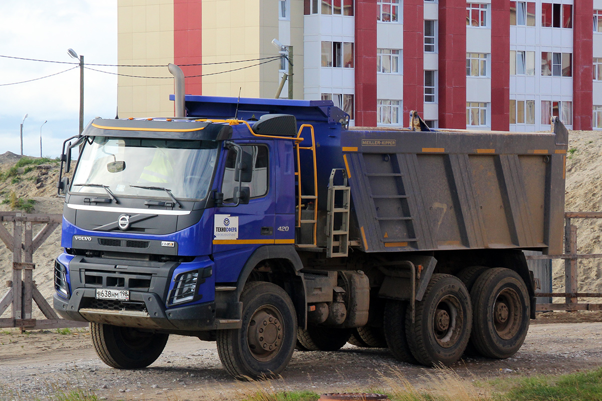 Санкт-Петербург, № В 638 НМ 198 — Volvo ('2013) FMX.420 [X9P]