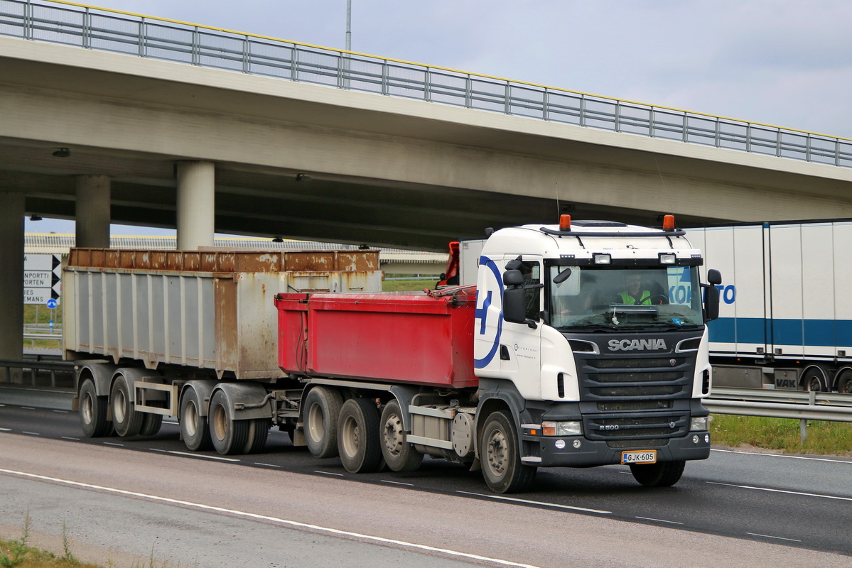 Финляндия, № GJK-605 — Scania ('2009) R500